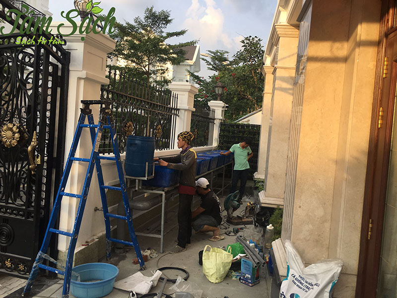 hệ thống trồng rau sạch tại nhà