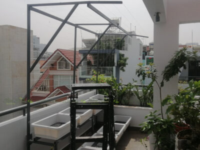 kệ trồng rau thổ canh 8 khay tưới tay