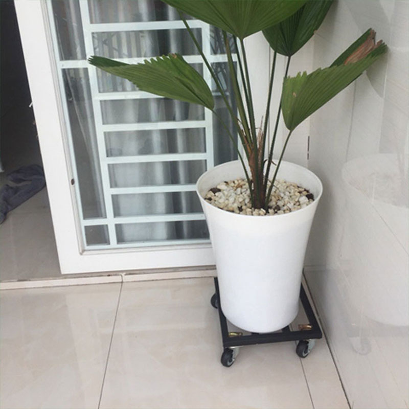 Chân đế chậu hoa gấn bánh xe