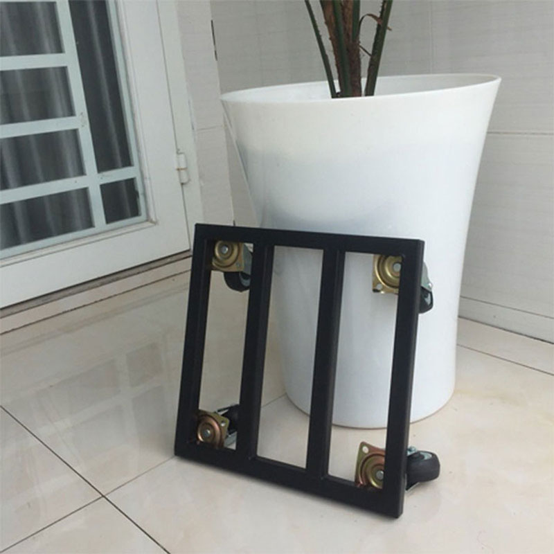 Chân đế chậu hoa gấn bánh xe