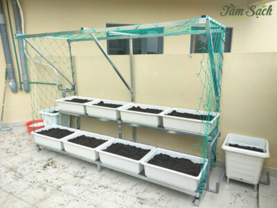 Bộ kệ trồng rau sạch thông minh