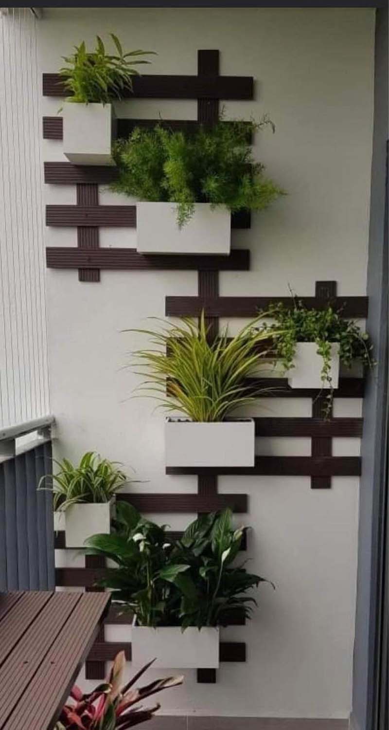 vườn treo ban công đẹp