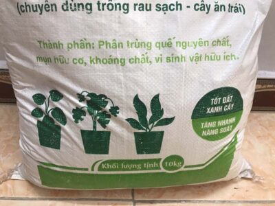 Phân bon hữu cơ trùn quế Tâm Sạch