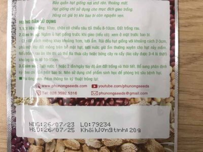 Hạt giống cải bẹ dún