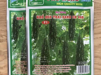 Hạt giống khổ qua trái dài xanh