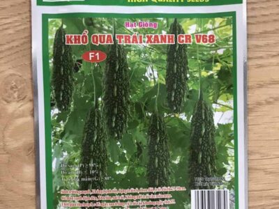 Hạt giống khổ qua trái dài xanh