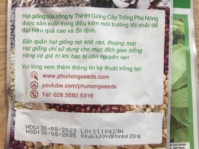 hạt giống rau đay trắng