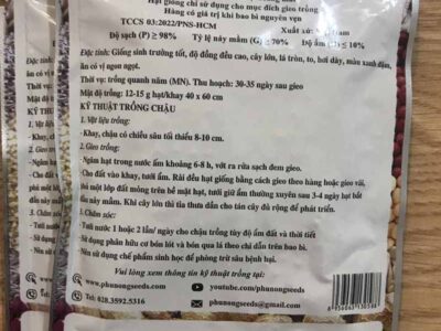 hạt giống rau mồng tơi lá to