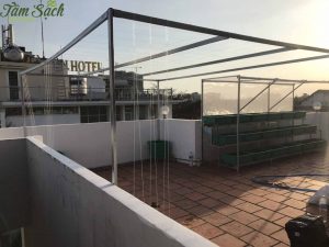 Kệ trồng rau tại nhà