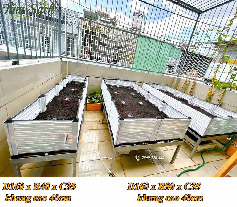 Lắp đặt chậu ghép hiệu quả