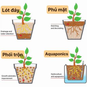 Ứng dụng đất sét nung