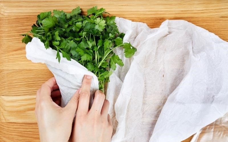 Cách bảo quản rau tươi lâu