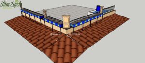 hệ Aquaponics ban công