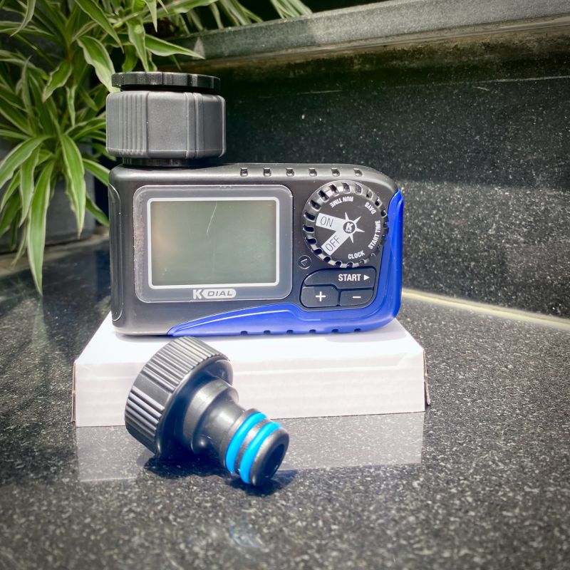 Timer và van điện từ tưới tự động